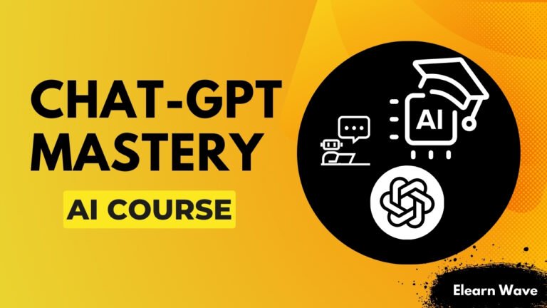 ChatGPT Mastery – AI Course